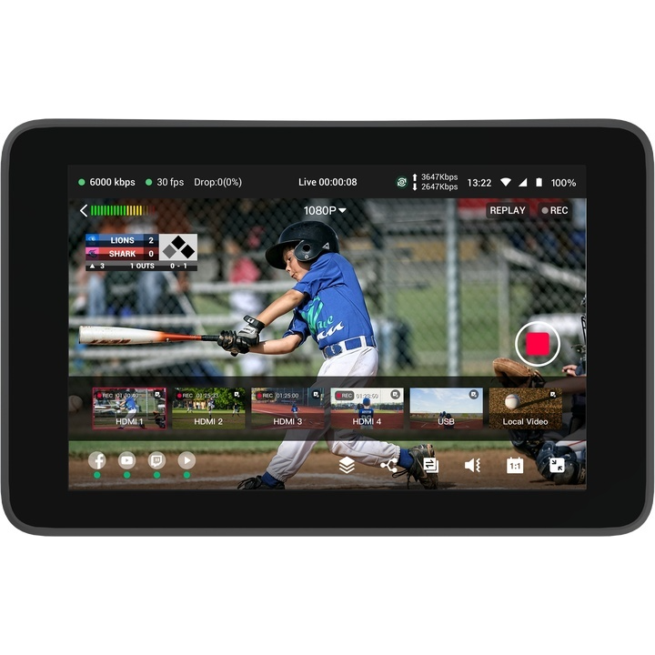 ce850d836337475a8cfc619c191275b2.png YoloBox Ultra 4K Multi Camera Portable Streaming Tablet - Image 1