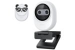 eMeet Piko Dual-Camera AI-Powered 4K Webcam White