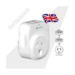 Sansai Travel Adaptor with 2 x USB Ports - AU/UK Region - Image 2
