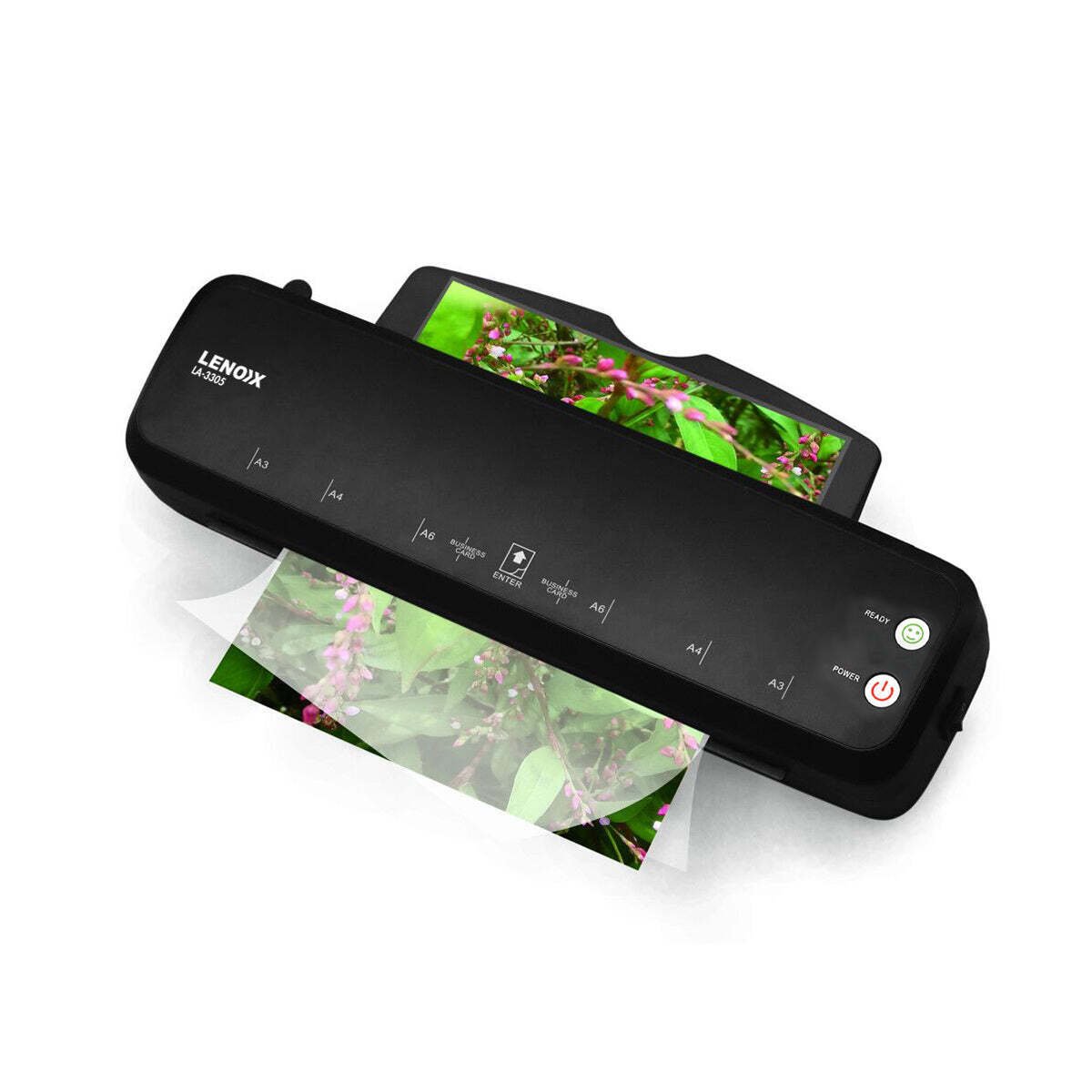 Lenoxx A3 Hot Paper Laminator 350W 80-100 Microns 1 Lenoxx A3 Hot Paper Laminator 350W 80-100 Microns