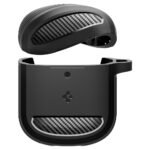 Spigen Google Pixel Buds Pro 2 / Pro Rugged Armor Headset and Earphone - Black - Image 5