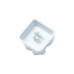 Keychron Cute Cows Aluminum Alloy Artisan Keycap 1u (White) - Image 3