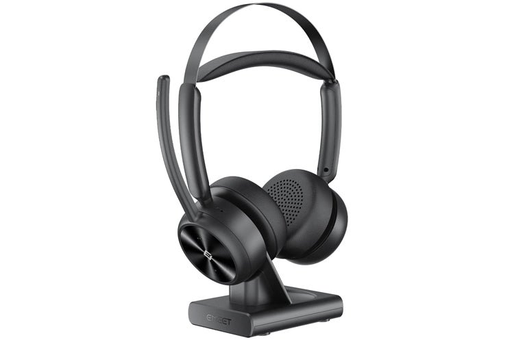 e5749ba96f3f4a3ab307f6980f6873c6.jpg eMeet GeniusCall HS80 Wireless On-Ear Headset with Charging Base - Image 1