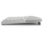 Kensington Dual Comfort Keyboard Split Keys Ergonomic Bluetooth|USB Wrist Rest Grey White - Image 4