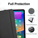 Laser Wireless Keyboard Case for iPad 10.9" (Black) - Image 5