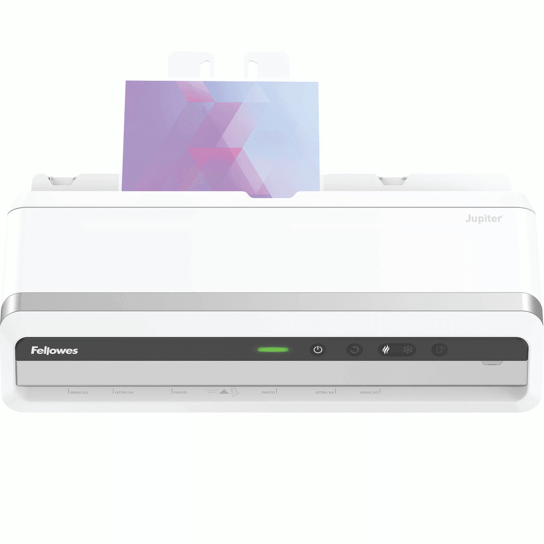ede9d5508225455392be8542cd5db19b.png Fellowes LX Jupiter Laminator A3 Laminating Machine White - Image 1