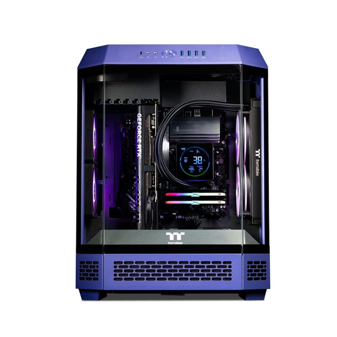 eefa621b3fb641c785949659306153ce.jpg Thermaltake Citadel 600 Xtreme Gaming Desktop PC (AMD 7800X3D / RTX 5080 / 32GB RAM) - Image 1