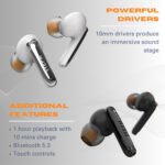 EFM New Orleans TWS Earbuds (White) - Image 6