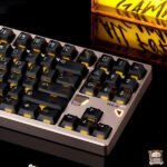 Qwertykeys QK&ATK HEX80 8K HE Wired Magnetic Custom Keyboard (Anodized Sandgold) - Image 3