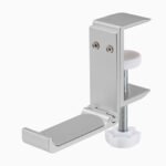 Desky Foldable Headphone Hook - Silver - Image 3