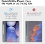 Spigen Samsung Galaxy Tab S10 Ultra/S9 Ultra/S8 Ultra 14.6 Rugged Armor Pro Case (Black) - Image 2