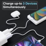 Laser 65W GaN USB Wall Charger with 4 International Plug Adaptors (White) - Image 4